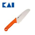 貝印 リトルシェフクラブ こども包丁コアラ（刃なし）オレンジ