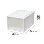  небо лошадь fitsu кейс 53-39L белый прозрачный (L-53) 2 шт. комплект 