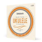 D'Addario D'Addario струна для укулеле EJ87B Titanium Baritone шероховатость тонн внутренний стандартный товар 