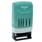 シャチハタ スタンプ 回転欧文日付印 5号 印面3.1×24.0ミリ XNDB-5/H-K 黒