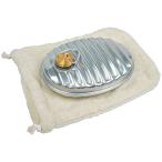 マルカ(Maruka) 湯たんぽ ミニゆたA(エース) 600ml 袋付 MY-600A シルバー