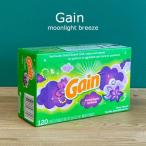 柔軟剤シート ムーンライトブリーズ 120枚 乾燥機用柔軟剤 Gain P&am