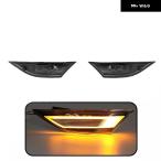 車用 アンバー LEDサイド マーカーライト ポルシェ 991 カレラ 718 ケイマン ボクスター 981 サイドフェンダー ウィンカーランプ 99163125505