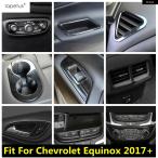 【並行輸入品】セントラル コントロール AC エアコン パネル /ウィンドウリフト/ ヘッドライト カバー トリム アクセサリー シボレー エクイノックス 2017 -