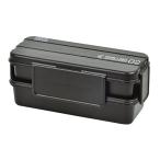 パール金属 弁当箱 2段 4点ロック メンズ ランチ ボックス ブラック 男性用 日本製 ホームレーベル D-436