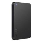 東芝(TOSHIBA) Canvio 2TB USB3.2(Gen1)対応 ポータブルHDD PC/TV対応 バッファローサポート 国内メーカー 故障予測 外付け Mac ブラック HD-TPA2U3-B/N