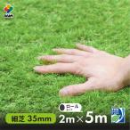 daim 人工芝 細芝タイプ 芝丈35mm 2m 5m ロール diy 幅2m リアル人工芝 マット 芝生 リアル ドッグラン 芝生マット 人工芝生 人工芝ロール 第一ビニール