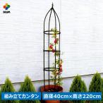 ショッピングクレマチス daim 組み立てかんたん ローズ オベリスク 直径40cm 高さ220cm diy オベリスク バラ ローズオベリスク ガーデニング クレマチス ばら 薔薇 大型