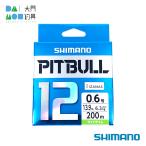 シマノ ピットブル12 200m PL-M62R サイトライム 0.6号 13.9lb / SHIMANO PITBULL12 200m PL-M62R
