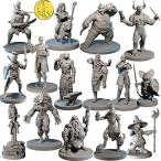 15 キャラクター & NPC ミニチュア DND 28mm I D&Dミニチュア