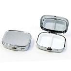  кейс для лекарств 2 район . дополнение inserting уголок штекер inserting мелкие вещи кейс путешествие зеркало имеется B325-2 серебряный 1 штук входит великий завод 