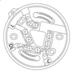 BV4860 バラ 在庫限り パナソニック 確認灯付感知器ベース(2信号感知器用) 2022年以降製 管46333