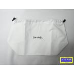 CHANEL Chanel мешочек сумка хлопок белый Novelty не использовался товар [ бесплатная доставка ] A-9191