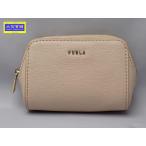 FULRA Furla Mini сумка EAW3LN1 кожа розовый бежевый б/у B+ [ бесплатная доставка ] A-9291