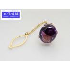 K18 イエローゴールド アメジスト ネクタイピン タイタック 2.7g 中古B+ 【送料無料】 C-7860
