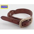 IL BISONTE Il Bisonte женский кожа браслет общая длина 21.5cm рука вокруг 14.5-18cm 9.4g б/у B [ бесплатная доставка ] C-8787