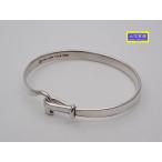 GEORG GENSEN ジョージ ジェンセン AG925 TORUN シルバー バングル 16cm 14.93g 中古B+ 【送料無料】 C-9356