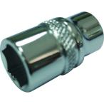 トラスコ中山 TRUSCO SPソケット 6角タイプ 差込角6．35 対辺4.5MM TSSP2-4.5S