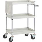 ショッピングPSハンガー トラスコ中山 TRUSCO ツールワゴン ファルコンワゴン 600X400 短パネル付 ホワイト FAW-963PS-W [1-219-5070]