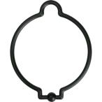 トラスコ中山 TRUSCO コーンリング 黒（2個入） TCRBK [1-249-3859]