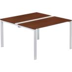 オフィス家具 デスクシステム ＴＲＵＳＣＯ　フリーアドレス用デスク　１２００Ｘ１３００Ｘ７２０　ナチュラルＸブラック　  (TFAD1213NR-BK)