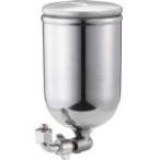 塗装・内装用品 スプレーガン ＴＲＵＳＣＯ　塗料カップ　吸上式用　容量０．４Ｌ　Ｌ型ジョイントタイプ　  (TGC-04-2L)