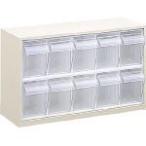 工場用保管設備 小型パーツケース ＴＲＵＳＣＯ　コンビケース　４７４Ｘ１６５ＸＨ２９６　ポケットＸ１０　  (TPKL-52)