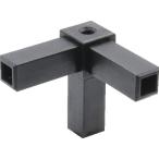  Trusco Nakayama TRUSCO 16mm алюминиевая рама для joint 3 person направление дыра имеется AFA-3WH [1-362-2843]