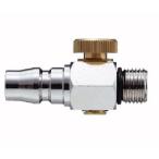 新潟精機 空気流量調整付カプラプラグ B-3C  [109-861503]