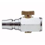 新潟精機 空気流量調整付カプラプラグ B-5C  [109-861510]