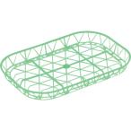 三甲  【別途送料】【個人宅不可】 干物篭（小） 8Y5102 緑 8Y5102 [1467-9005815]