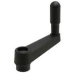 イマオコーポレーション ELESA ボアードクランクハンドル（回転握り付き） BCHN130R [1525-574697]