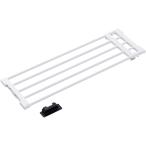 アイリスオーヤマ IRIS 伸縮棚アダプター付き ホワイト H-J-NST75R [155-699556]
