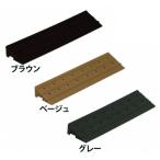 アイリスオーヤマ IRIS プレミアウッドパネルデッキ用エンドパーツストレート グレー PWE-300S