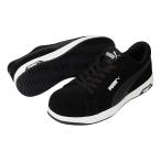 プーマ PUMA 安全靴 ICONIC SUEDE BLACK LOW　25.0 #64.202.0  [1871-8120364]