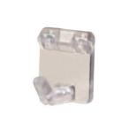 シロクマ アクアフック角形 25 クリア C-101 [1942-0088794]