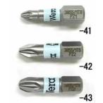 エスコ ESCO  【個人宅不可】 #3x25mm ［Pozidriv］ドライバービット（ステンレス製） EA611BJ-43 [2-5353600]