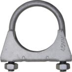 八幡ねじ 【10個販売】YAHATA Uボルトクランプ ダクロ 8×2” 50A  4944825549671 [2310-5549671]