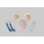 錦化成 ミッキー　ハジメテノオウドンセット　ブルー  [2601-1306088]