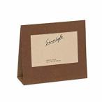 シンプラフト/フォトスタンド3枚組/L判/ブラウン