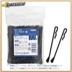 サンナップ クリップマドラー（100本入）クリップ付 [73514] MDC-100BK [441-070161]