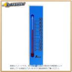 シンワ測定 温度計 プチサーモ スクエア たて 13.5cm マグネット付 ブルー No.48717