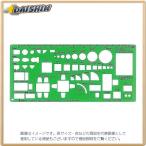 シンワ測定 テンプレート 記号定規 TD-1 家具定規（大） 1/50 No.66007  [53-66007]