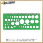 シンワ測定 テンプレート TJ-1 ボルトナット定規 No.66026  [53-66026]