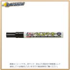 【当日出荷】シンワ測定 工事用 ペイントマーカー 中字 丸芯 黒 No.78414 [53-78414]