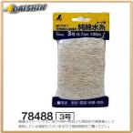 シンワ測定 純綿 水糸 カード巻 3号 0.7mm 100m No.78488
