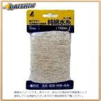 シンワ測定 純綿 水糸 カード巻 4号 0.8mm 100m No.78489  [53-78489]