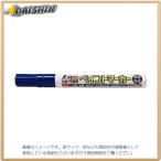 【当日出荷】シンワ測定 工事用 ペイントマーカー 中字 丸芯 青 No.78515 [53-78515]