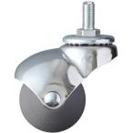 ハンマーキャスター ハンマー ねじ込み式W3/8 旋回式ウレタン車輪 40mm 405A-2UR40  [643-0008904]