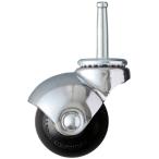 ハンマーキャスター ハンマー 差込み式 旋回式ゴム車輪 50mm 405B-R50  [643-0009017]